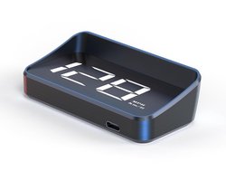 WiiYii Head Up Display M2 - USB-C - HUD ProjectorM2 - Snelheidsmeter Draadloze Snelheidsmeter USB Plug and Play voor Alle Auto's