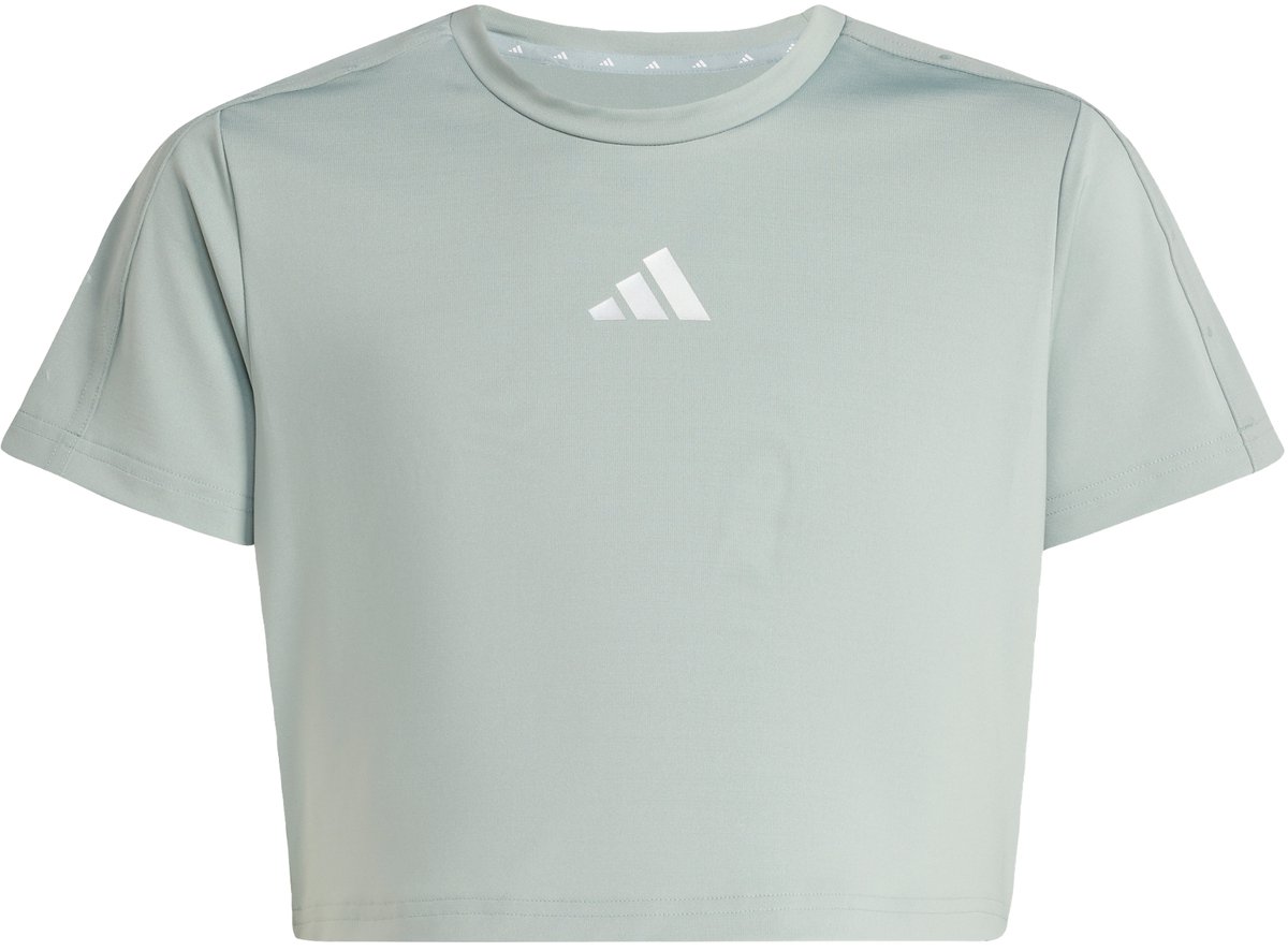 Adidas Sportswear Train Essentials Seasonal Print T-Shirt Kinderen Groen