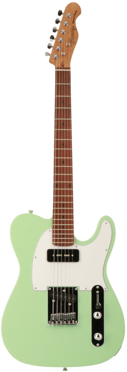 Fazley Sunset Series Tempest 90 Surf Green elektrische gitaar met gigbag