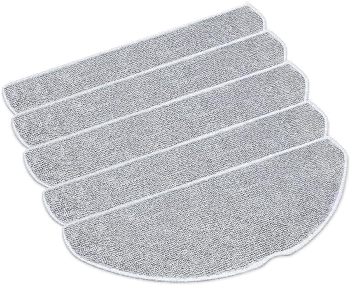 Vervangende Onderdelen - Dweilpads - 5 stuks - Geschikt voor Tapo RV20 Max Plus/Tapo RV20 Max/Tapo RV30 Max Plus/ Robotstofzuiger