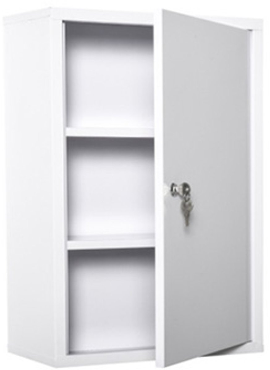 Medicijnkast, opbergkast, kast, boekenkast, gereedschapskast, badkamerkast, stabiel en duu