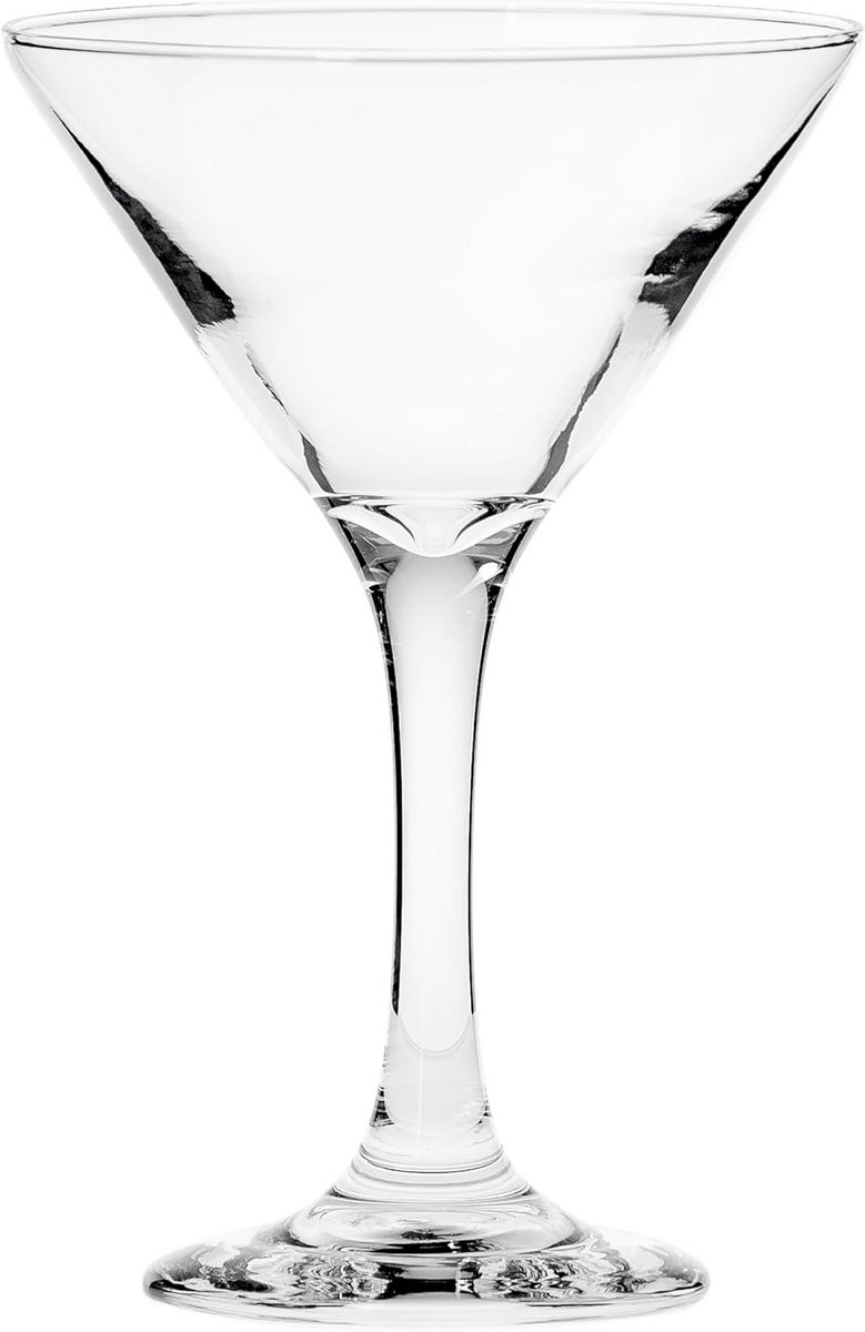 Martini Glas 25 cl - Set van 6 Elegante Glazen voor Cocktails en Drankjes