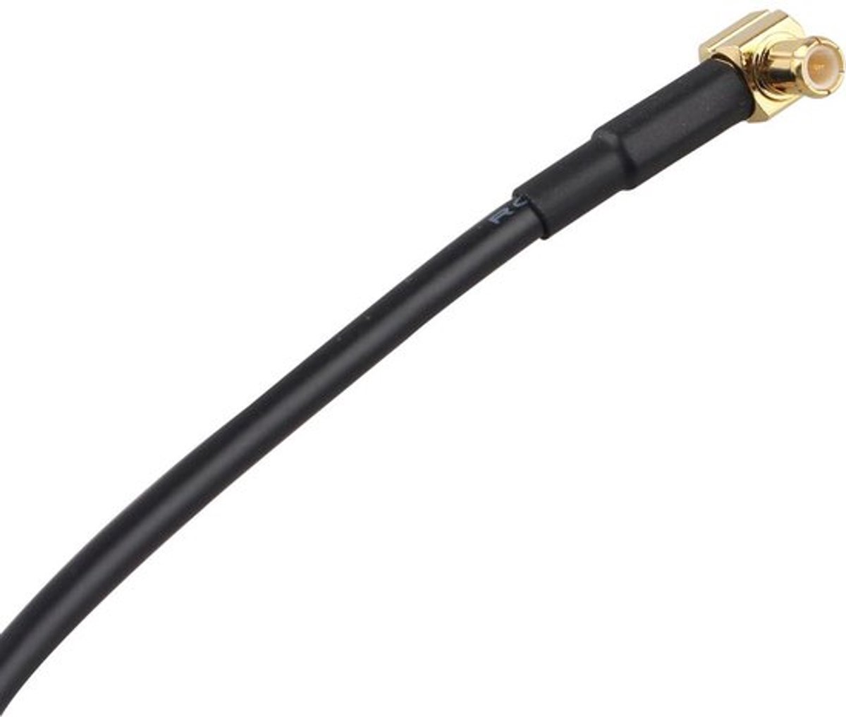 Antennekabel MCX Mannelijk Haaks naar SMB Adapter RG174 50cm/19.7inch Kabel Compatibel voor DAB-autoradio FM Antenne Beat TechniSat Pioneer Kenwood Alpine JVC
