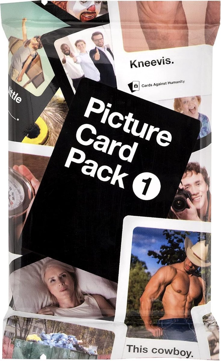 Picture Pack 1 Uitbreiding - 30 Nieuwe Grappige Kaarten voor Cards Against Humanity