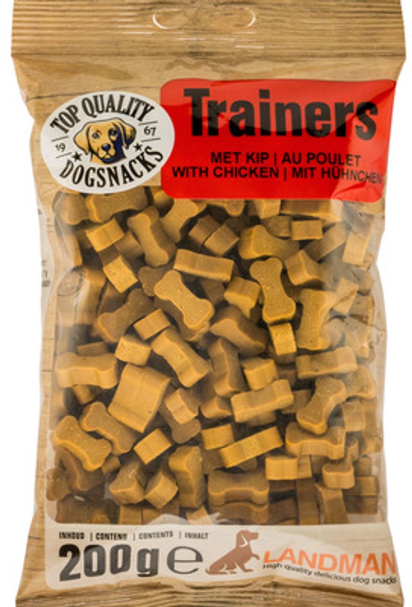 Landman Zachte Kiptrainers (200gr) - Hondensnacks - Zachte Hondensnoepjes - Hondenkoekjes - Puppy Snacks