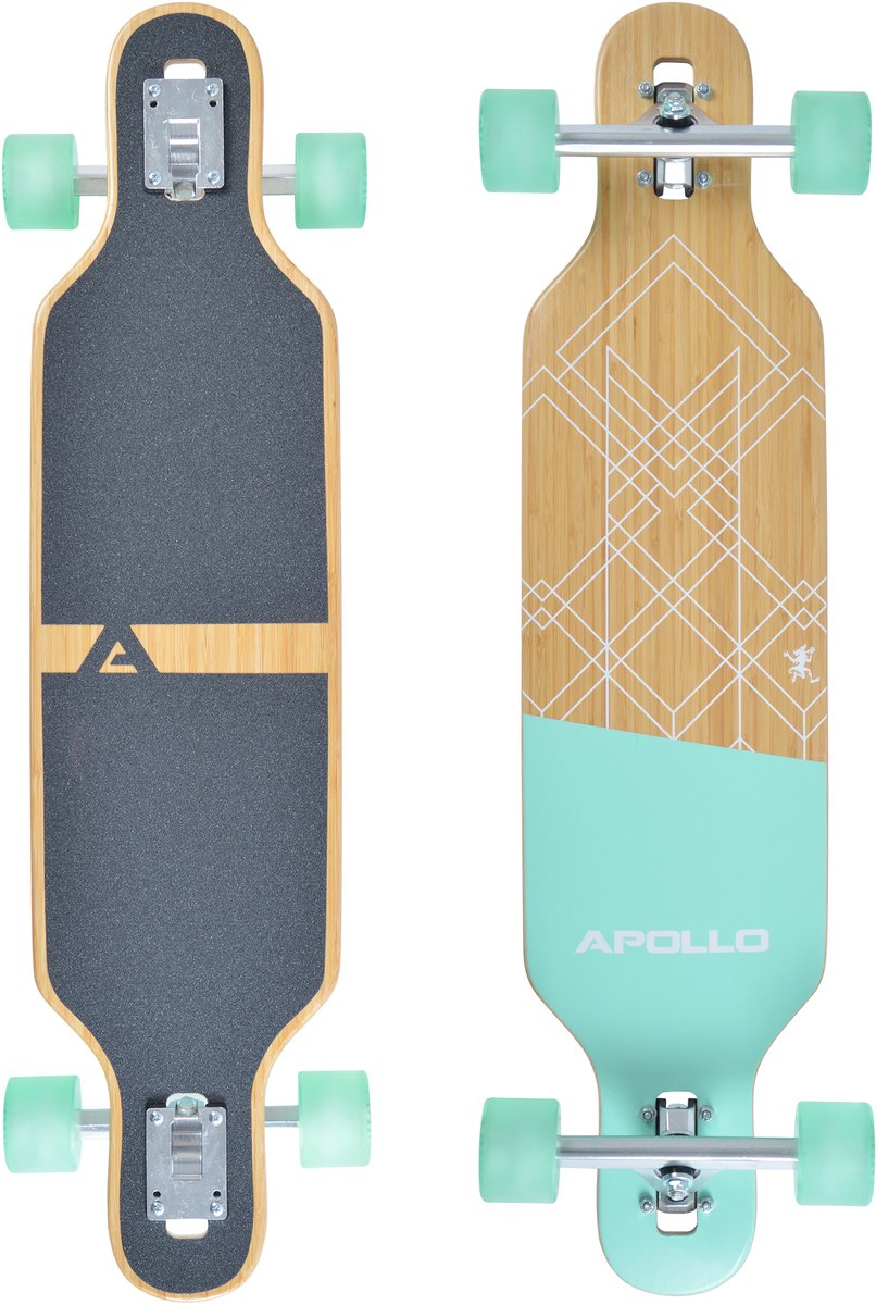 Apollo Twin Tip DT Longboard Bamboe Savaii