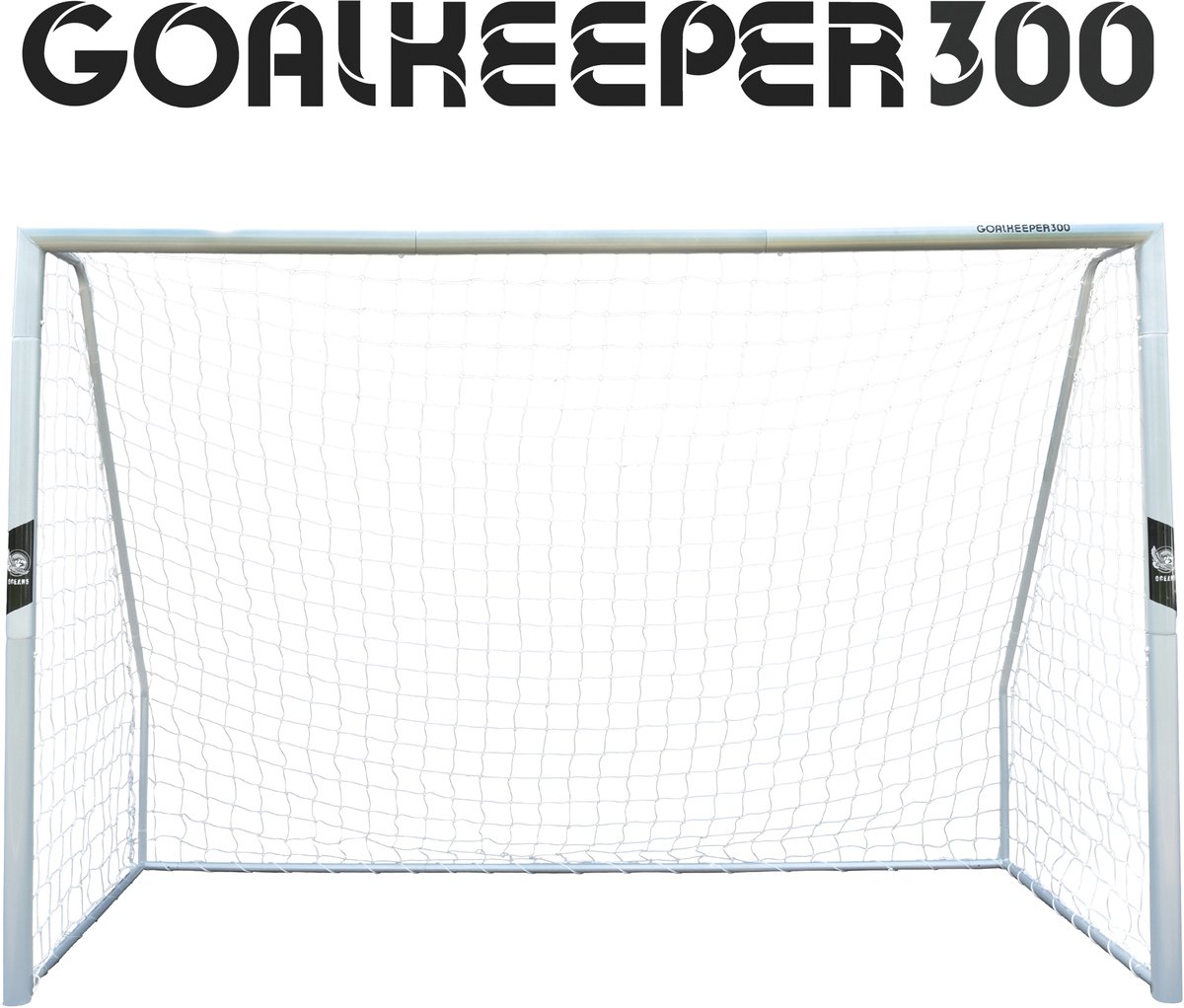 Ocean 5 Grote Voetbalgoal Goalkeeper, XXL Outdoor Voetbaldoel voor in de Tuin, van Metaal, Professionele Voetbalgoal Kind, Tiener en Volwassene, extra groot, 3 meter