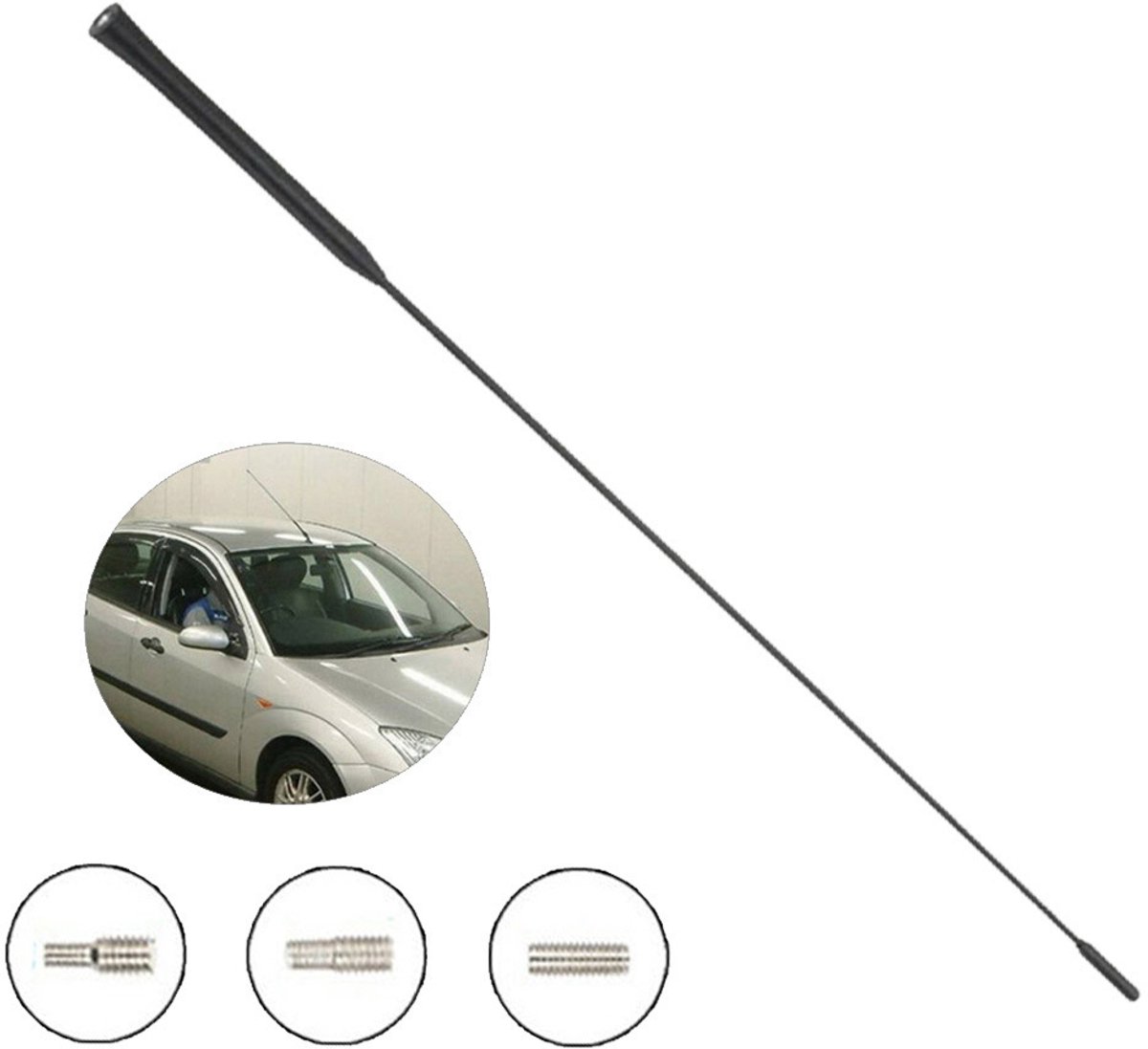 9-inch universele dakantenne voor autoradio's