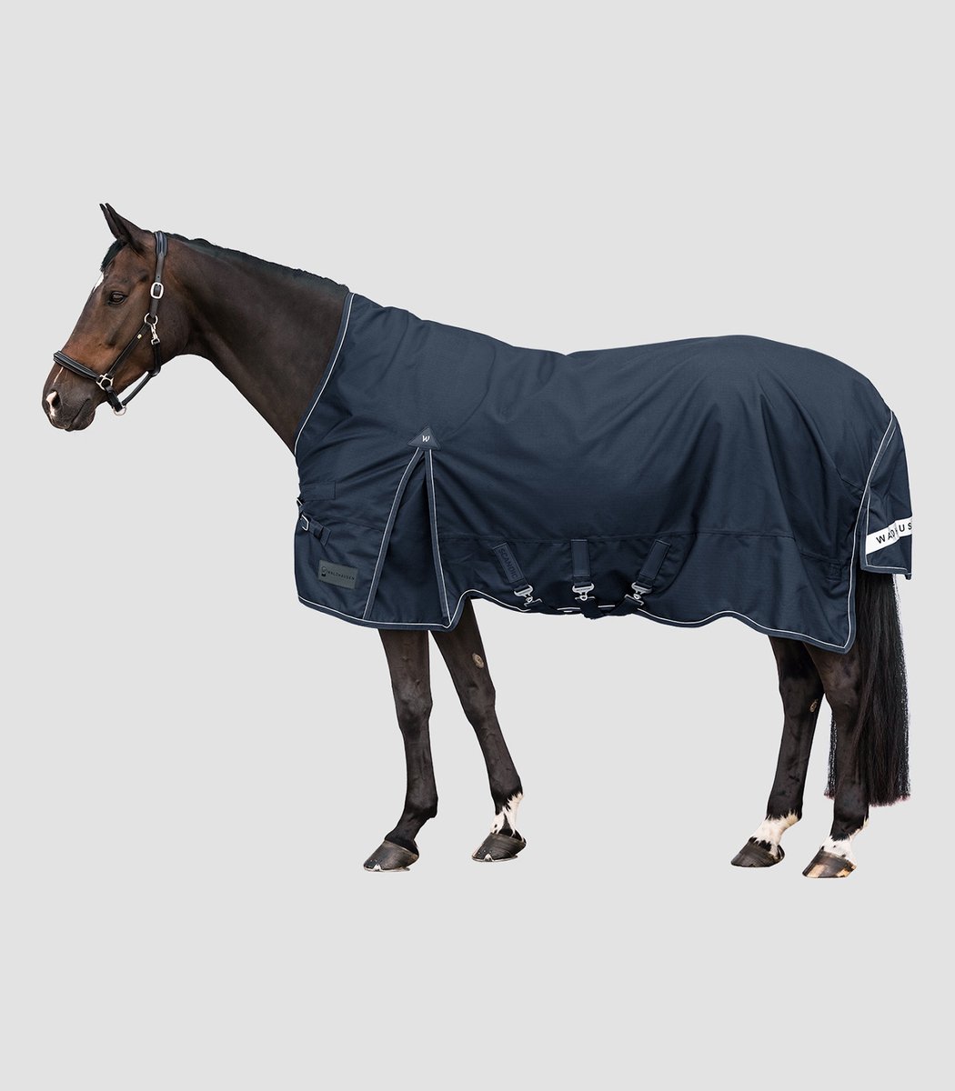 WALDHAUSEN REGENDEKEN SCANDIC HIGHNECK LIGHT 0GR Donkerblauw