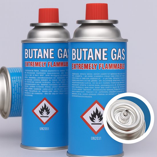 Gasbussen Butaangas - Voordeelverpakking 4 Stuks - 227 Gram per Bus — afbeelding 3