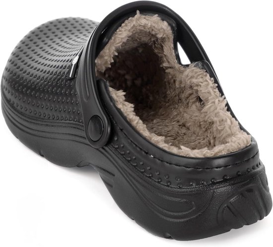 Vrouwen Bont Gevoerde Klompen Mens Waterdichte Antislip Tuin Schoenen