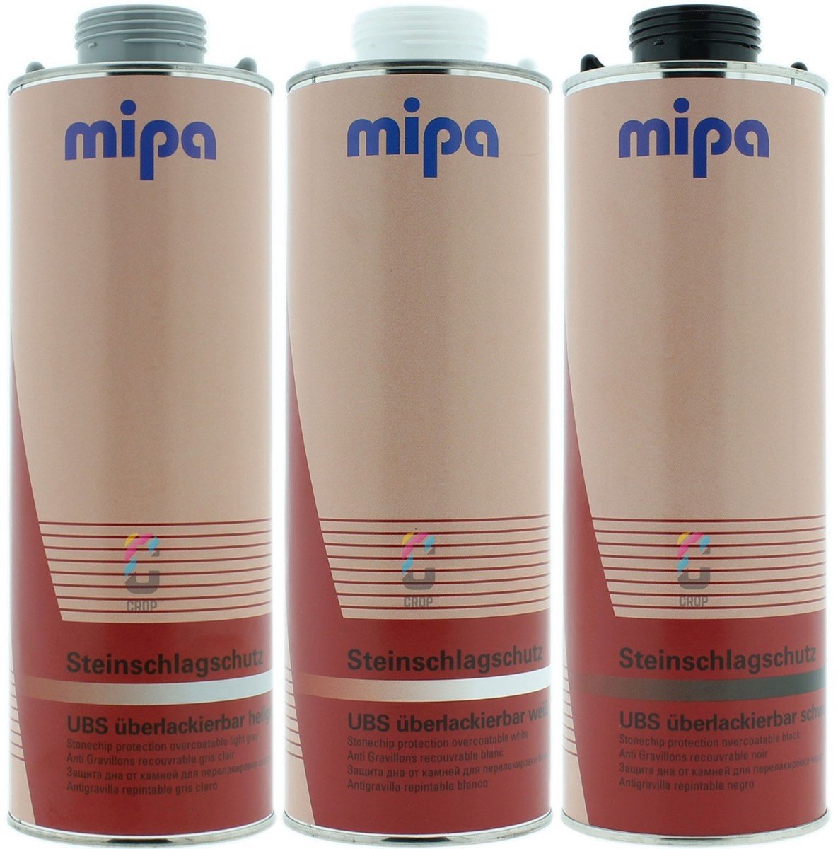 MIPA Anti-Steenslag Bodyschutz 1 liter - Wit