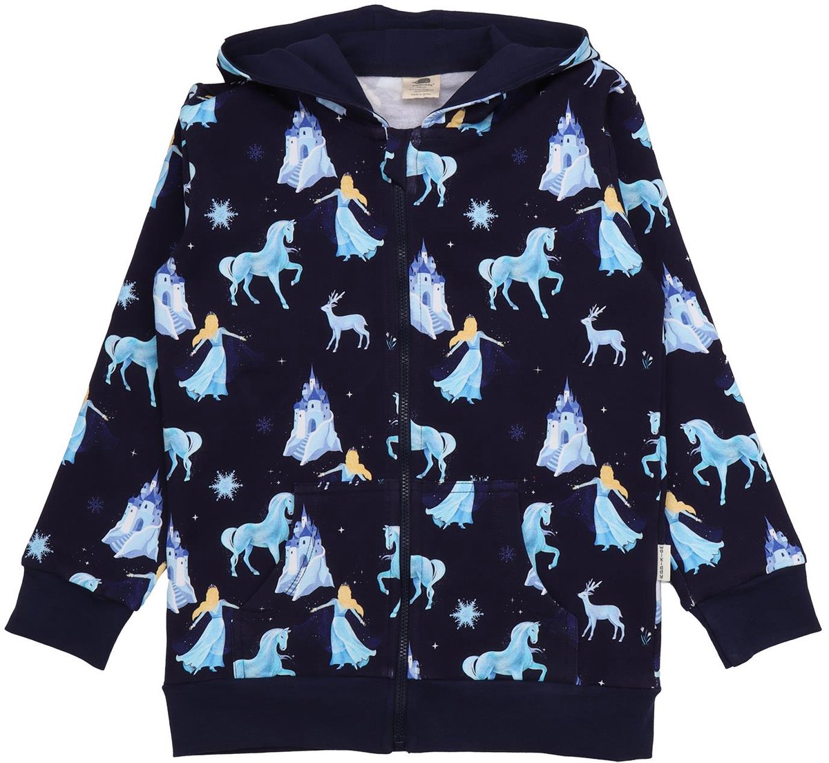 Walkiddy® Sweat Jacket “Fantastic Wonderland” – GOTS-gecertificeerd Biologisch Katoen | Comfort & Duurzaamheid voor Kinderen – 122