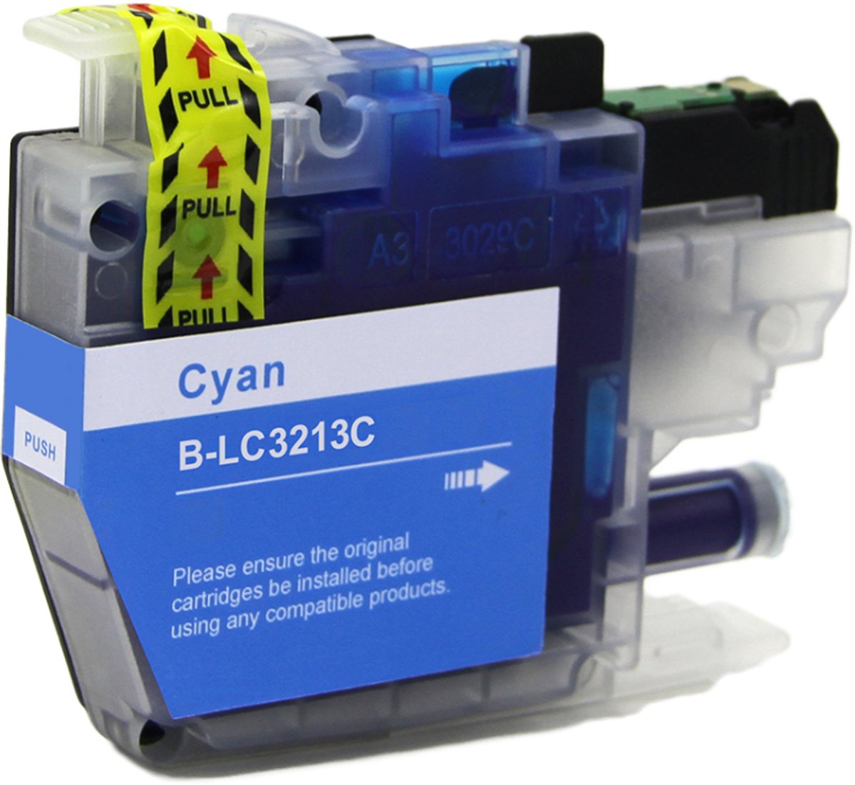 Inktcartridge Geschikt voor Brother LC-3211 | 1x Cyaan Geschikt voor Brother MFC-J491DW, MFC-J497DW, DCP-J572dw, MFC-J890DW, MFC-J895DW, DCP-J772DW, DCP-J774DW