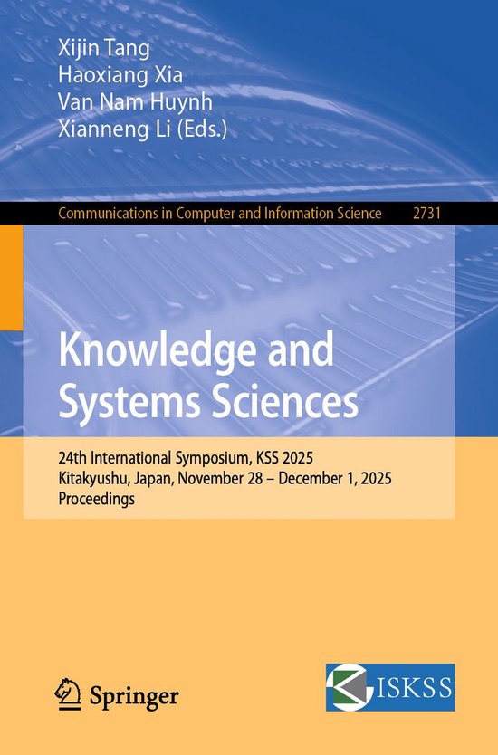 Springer Nature Proceedings Computer Science - Knowledge and ... - cover