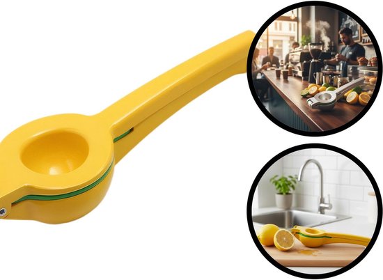 Handmatige citruspers voor citroenen en limoenen, ergonomisch ontworpen handmatige citruspers, gebruiksvriendelijke pers van aluminiumlegering. — afbeelding 5