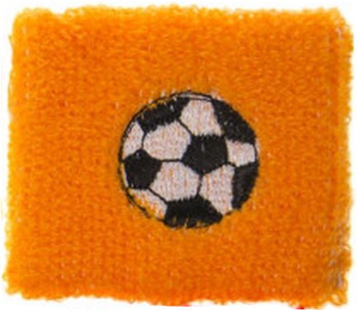 Zweetbandje Voetbal - Oranje - Cadeautje onder de 5 euro
