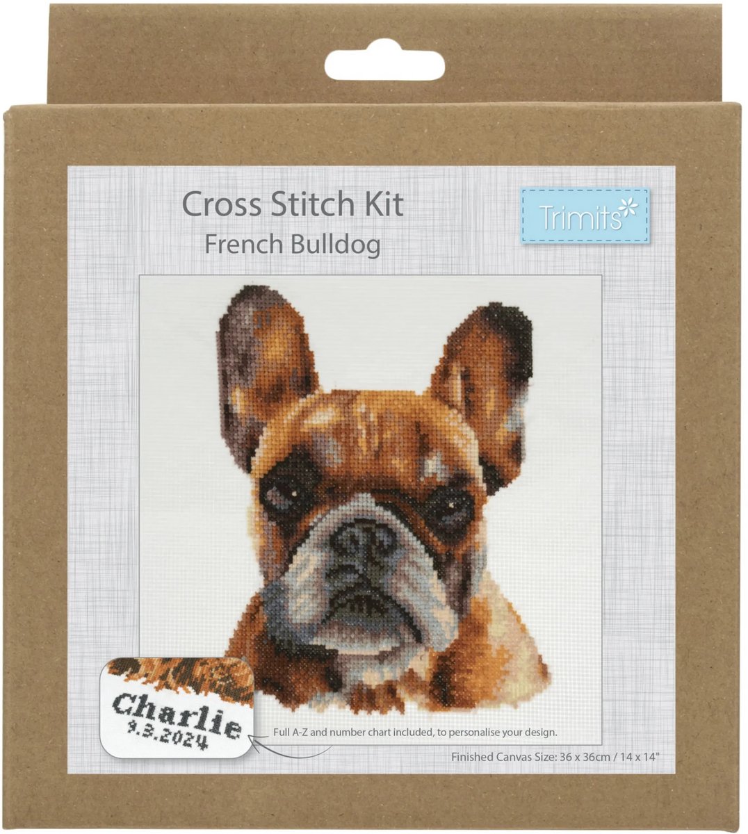 trimits Kruissteekpakket French Bulldog