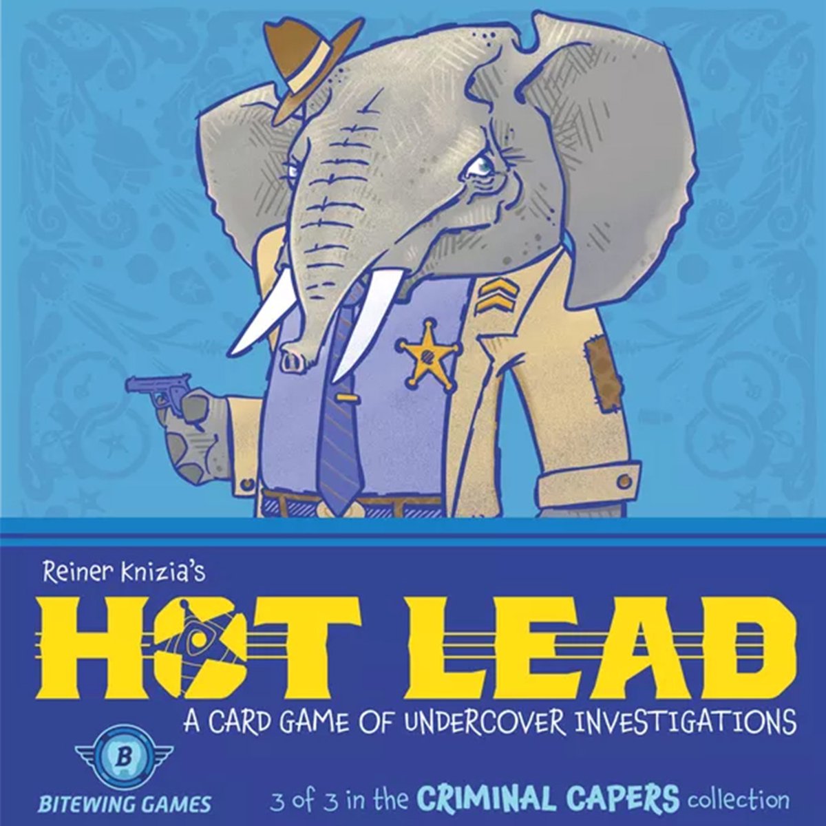Hot Lead - Engelstalig Strategisch Kaartspel met Bieden, Press-Your-Luck en Crimineel Thema
