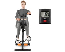 Stoelfiets - Bureaufiets - Deskbike - Bureau Fiets - Fitness Fiets - Stoel Fiets - Beentrainer - Mini Hometrainer - Met LCD monitor