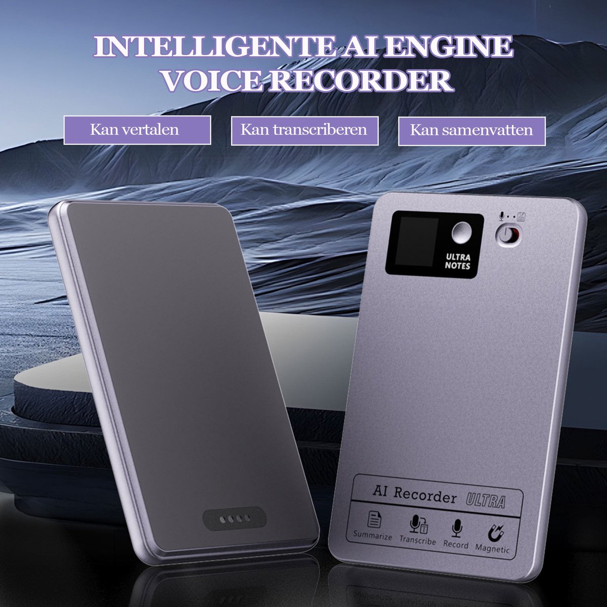 Topmelon AI Voice Recorder - Slimme Spraakrecorder met AI - afbeelding 3