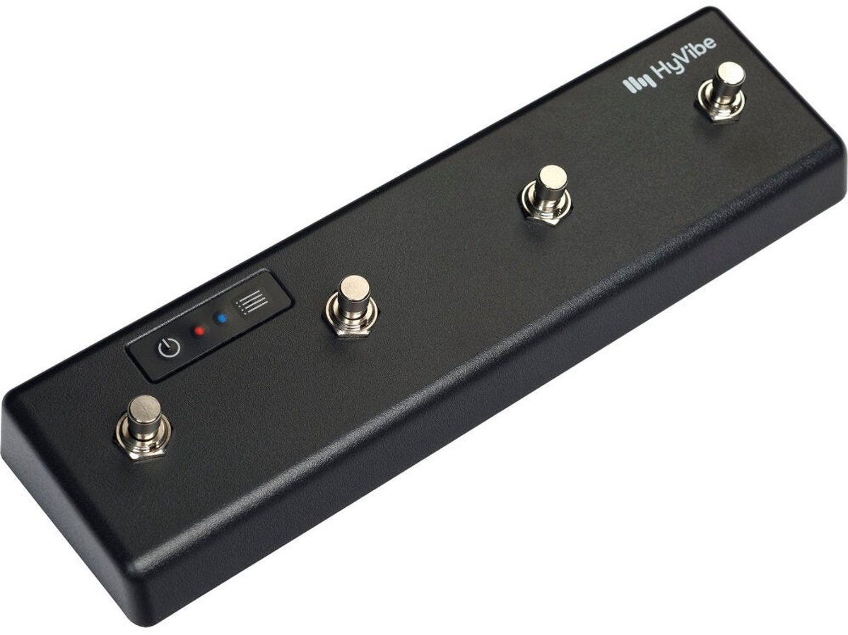LAG Guitars HyVibe HV-S4 Bluetooth Controller 4-knops voetschakelaar voor Lag HyVibe