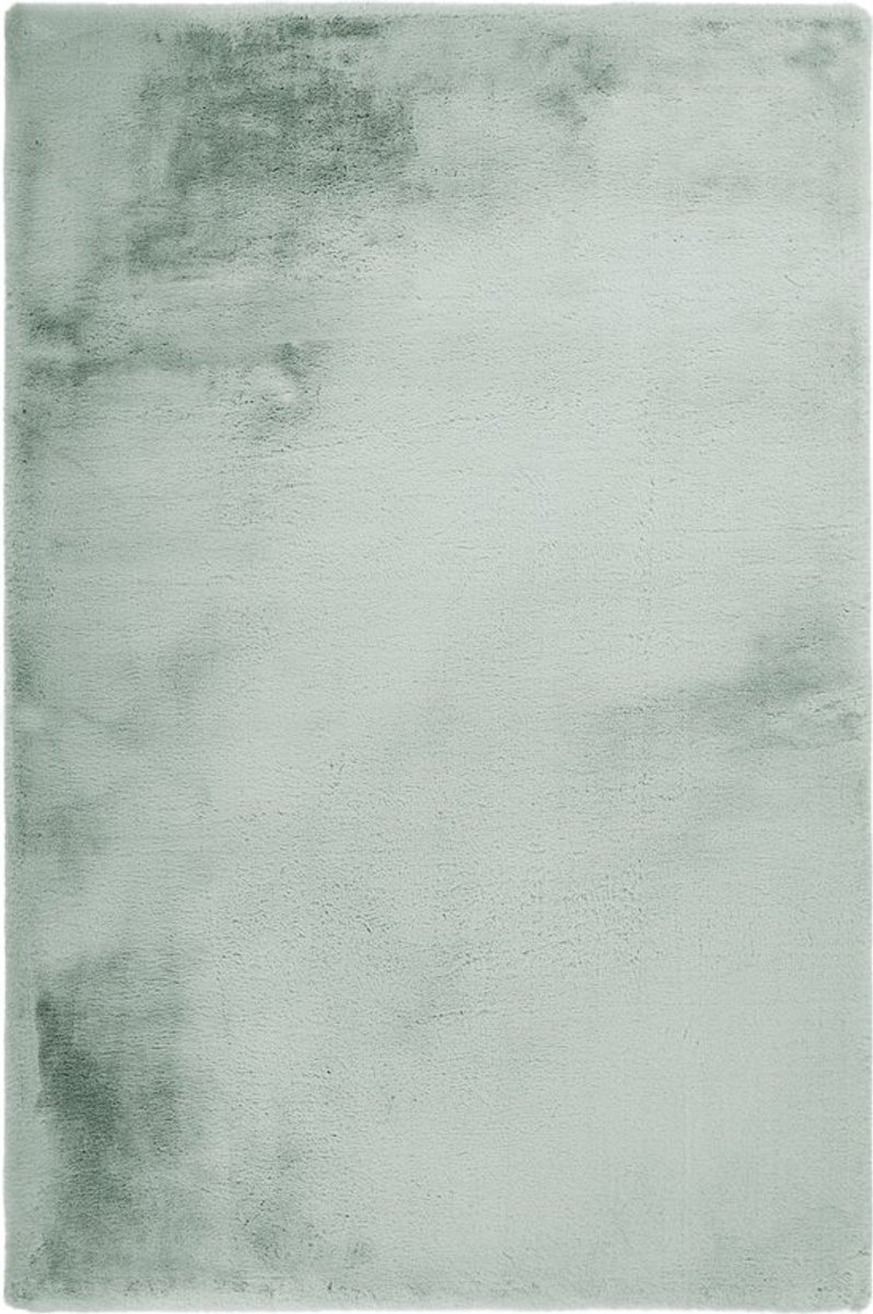 Lalee Heaven – Hoogpolig- Superzachte Badmat – Antislip – Douchemat – Toiletmat – Wasbaar – Voor Badkamer - 40x60 cm - Jade/Groen