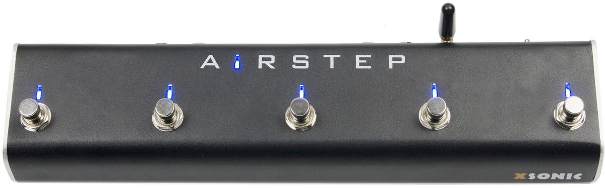 XSonic Airstep draadloze voetschakelaar en multi controller