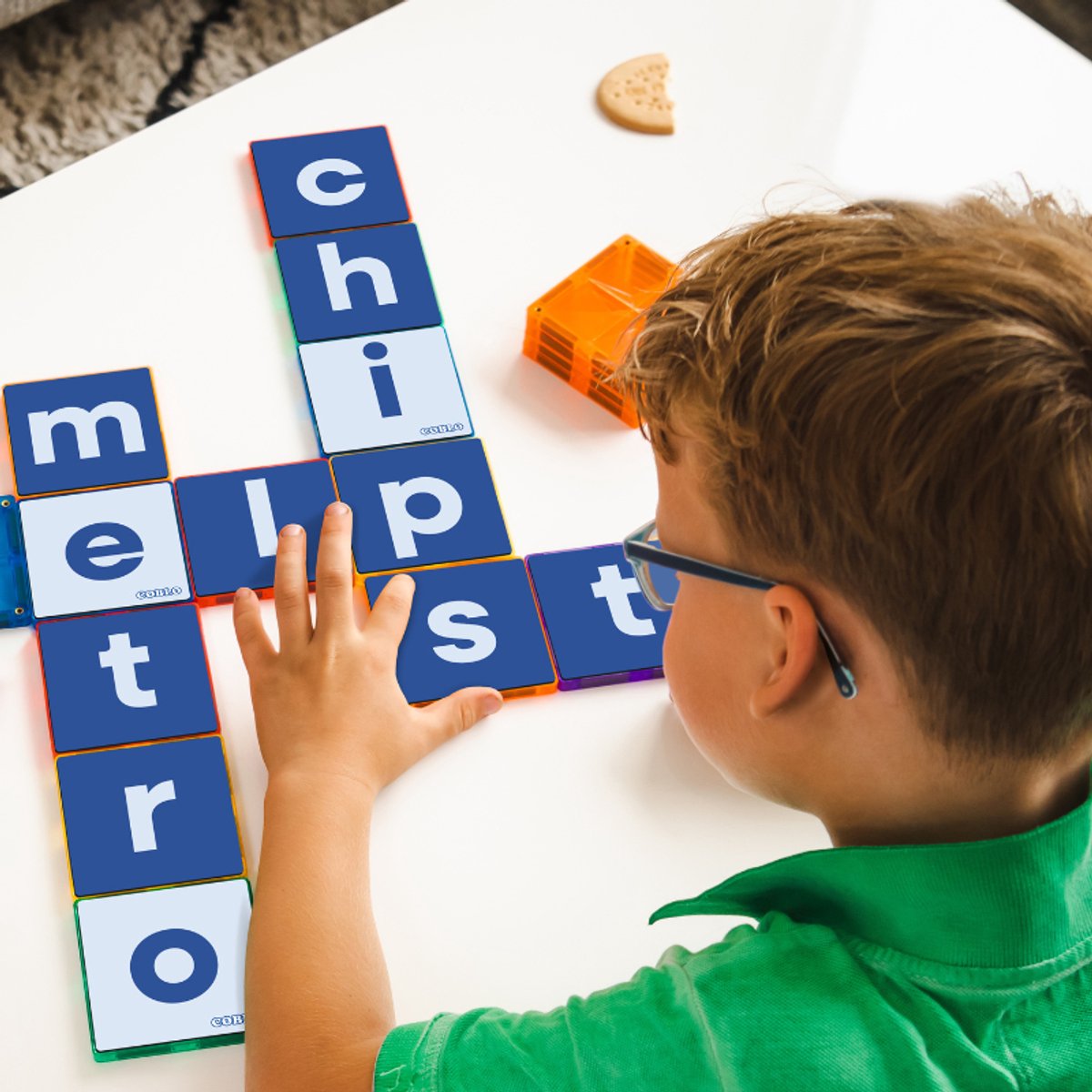 Coblo Magneet Toppers Letters 60 stuks - Magnetische Letters - Magnetisch speelgoed - Educatief speelgoed - Cadeau kind - Speelgoed 3 jaar t/m 12 jaar — afbeelding 7