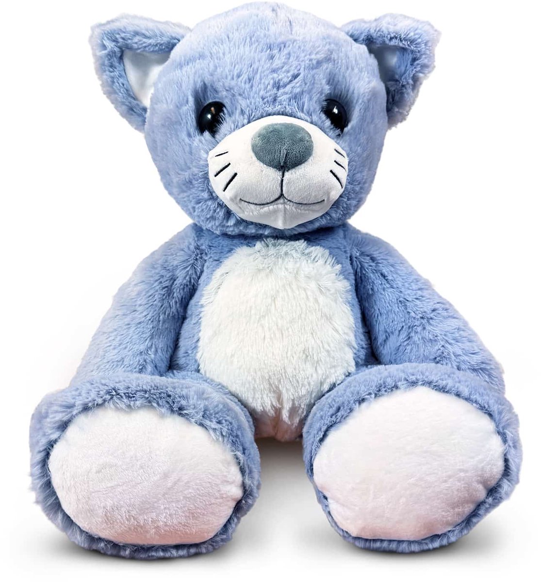 Funnies Knuffel Kat Mila 45cm - Zachte Knuffel voor Kinderen - Grote Pluche Knuffel - Knuffelspeelgoed voor Baby & Peuter - Cadeau voor Jongens & Meisjes