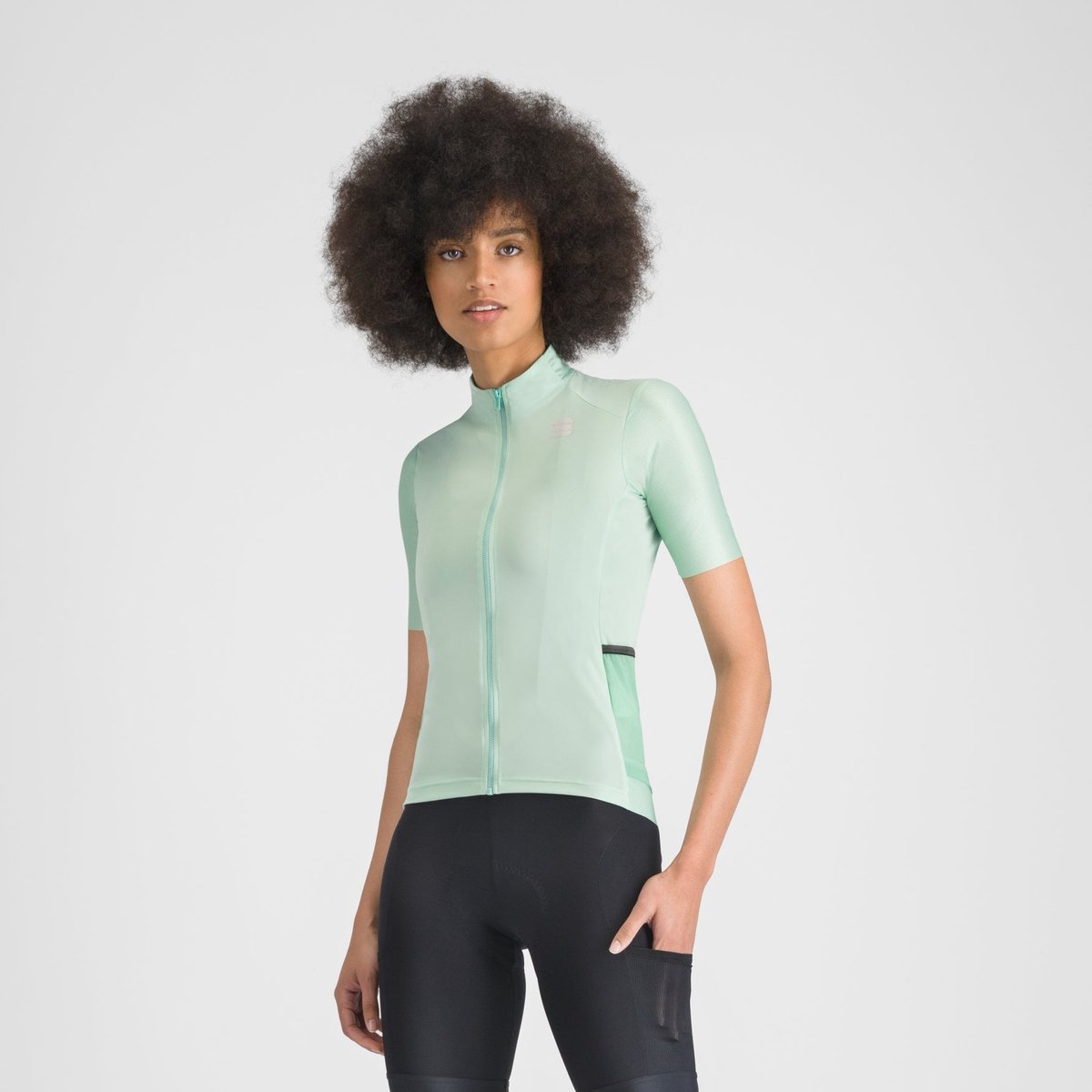 Sportful SUPERGIARA Fietsshirt Dames LICHEN GREEN - Vrouwen - maat S
