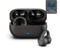 JLab Flex Sport Draadloze Oordopjes – Oortjes draadloos - Bluetooth 5 - 21 uur Speeltijd - IPX4 Waterbestendig - Aanpasbare EQ3 instellingen - Bluetooth Multipoint - Google Fast Pair - Clip on design - Fitness - Hardlopen - Zwart