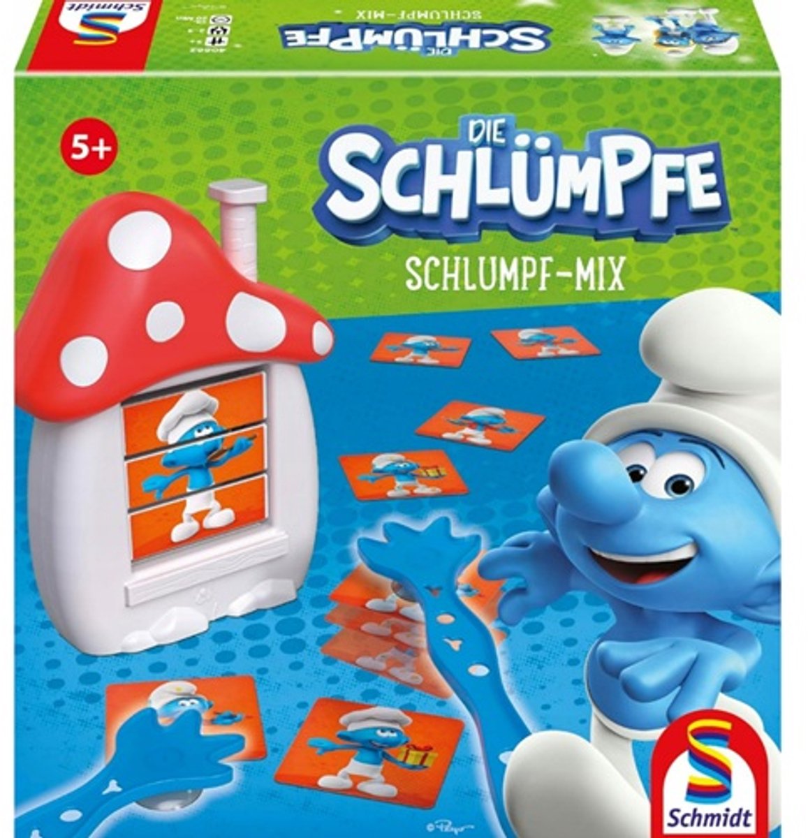 Smurfen Showdown – Bliksemsnel Reactiespel voor Kinderen - Schmidt