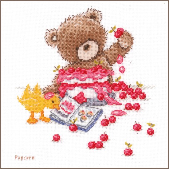 Vervaco - Kit Telpkakket Popcorn Baking cake