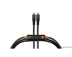 Tether Tools TetherPro Optima 10G USB-C to USB-C 4.6m Straight To Straight Black