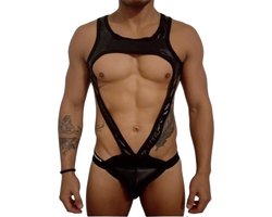 Jockstrap Heren - Lingerie - Harnas - Leer Look - Maat L-XL-XXL