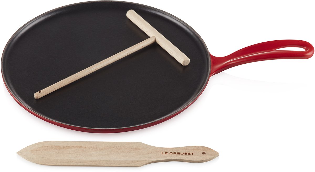 Le Creuset Pannenkoekpan Kersenrood Ø 27cm