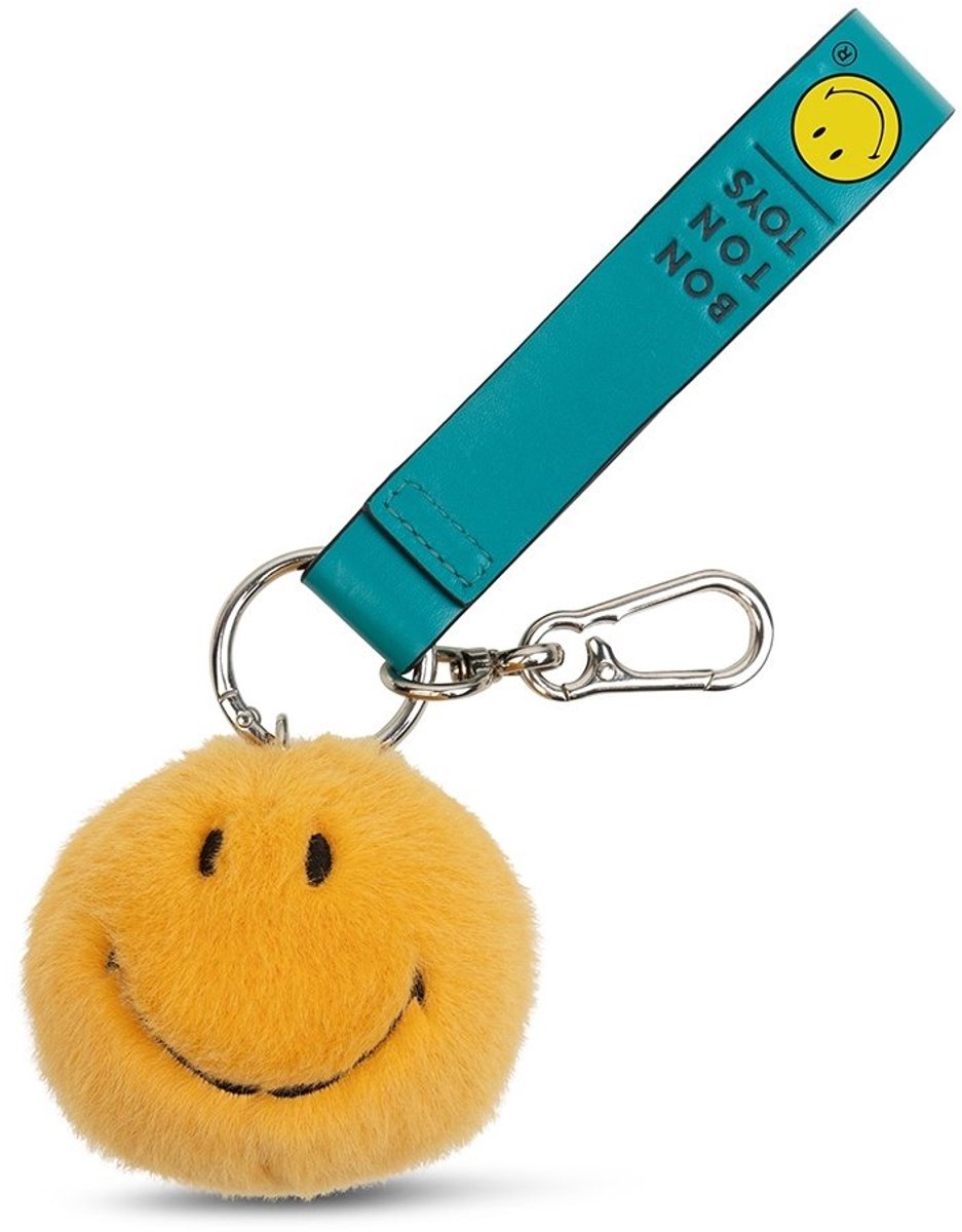 Bon Ton Toys Smiley® Pluche Tashanger Geel 13cm - Better Together -