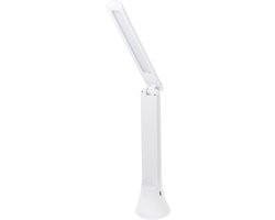 PURElite 2-in-1 Flip Lamp & Zaklamp: Oplaadbaar: Wit