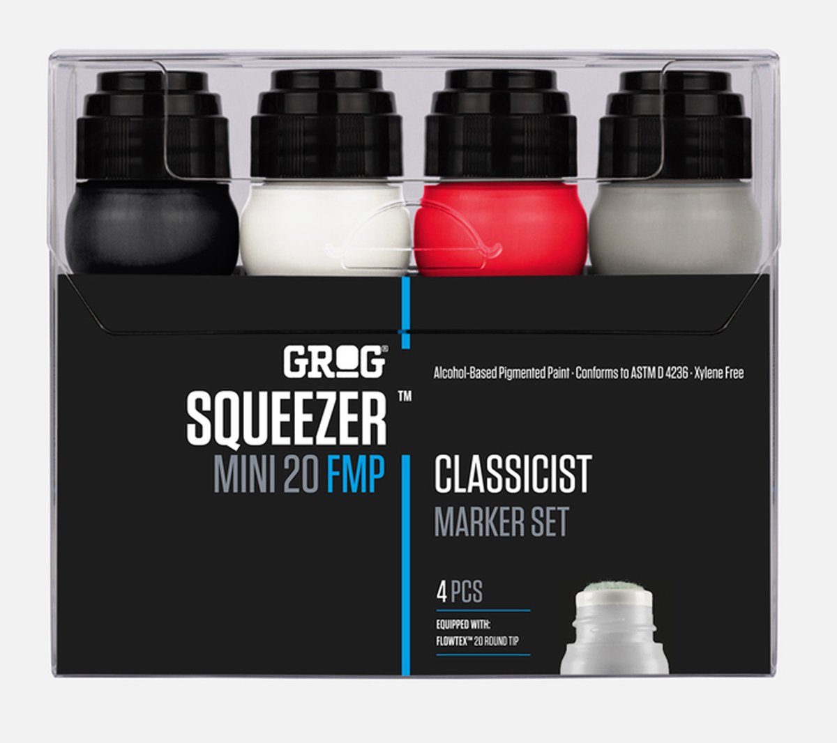 Grog Squeezer Mini 20 FMP Verfstiften Set - Classicist (4)