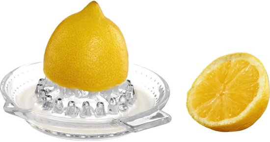 Luminarc Citruspers Handmatig - Glas - Citroenpers - Limoenpers - Fruitpers - Hand Juicer - Handpers - Ø13cm van Merkloos — afbeelding 2
