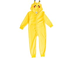 Pikachu Pokémon Fleece Onesie Kind Kostuum - Maat 164