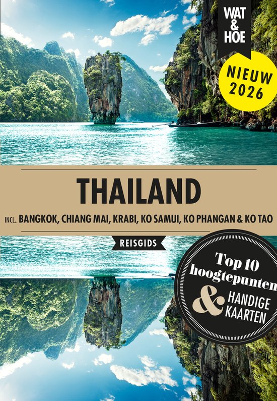 Wat & Hoe reisgids - Thailand - cover