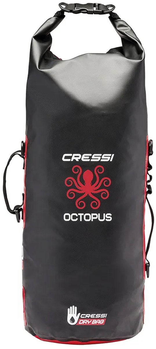 Cressi Pvc Octopus Droge Zak 30l Zwart
