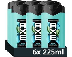 AXE - Douchegel - Fine Fragrance Collection - Aqua Bergamot - 6 x 225 ml