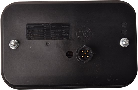 Fristom FT-270 LED Feu arrière Gauche à l'épreuve du bus CAN 5 broches