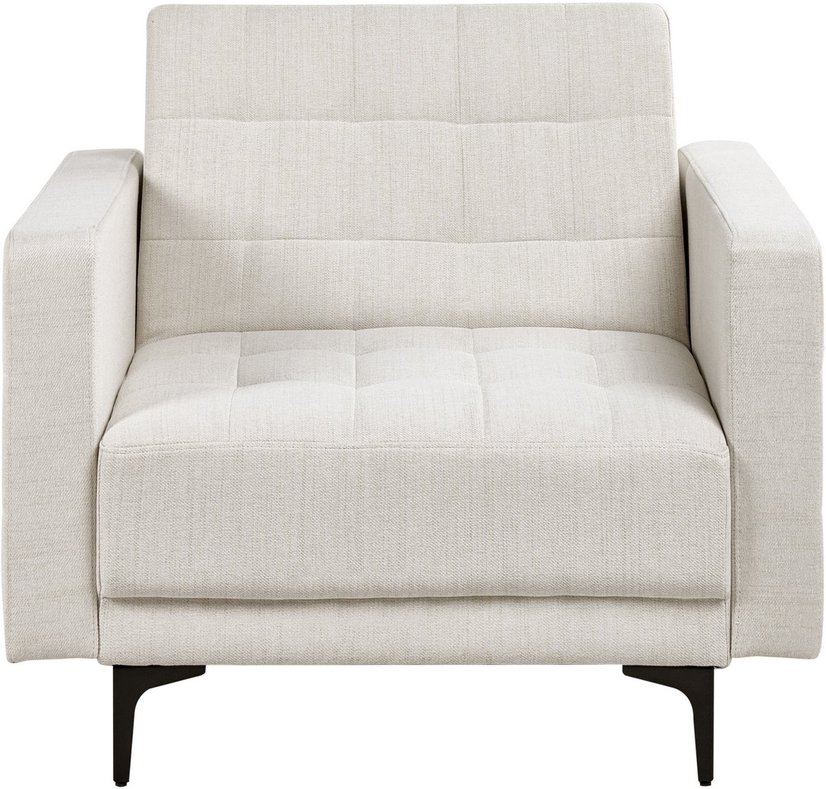 Beliani Aberdeen Massagestoel Off-white Stof - afbeelding 2