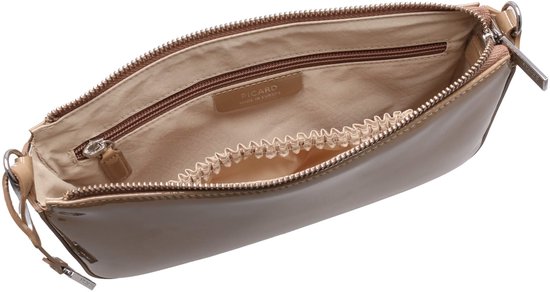 PICARD Cuir Sac à épaule Sac à épaule bandoulière Auguri Shoulderbag Melange / La Marron clair