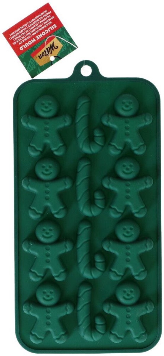 Wilton Siliconen Mould Gingerbread Man/Zuurstok