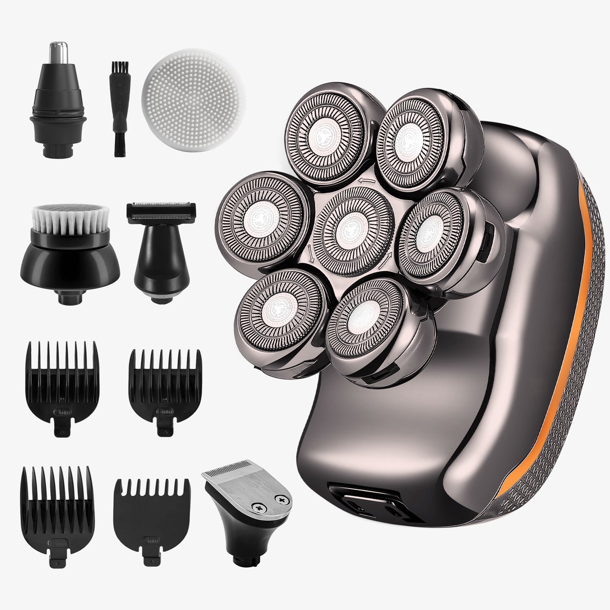 Scheerapparaat Mannen 7-in-1 - Pro Skull Shaver - Hoofd - Scheerapparaat - €34,95